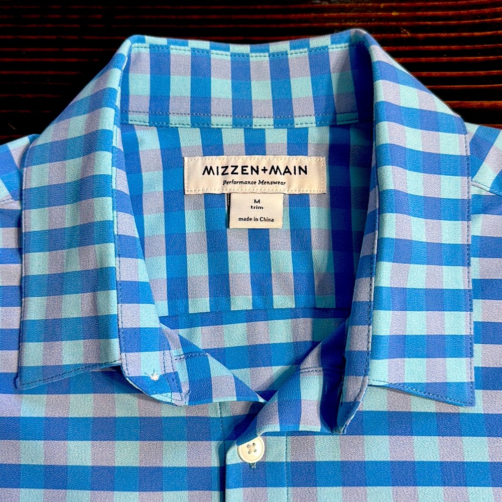 Mizzen and Main Leeward Medium Trim Dress Shirt